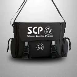 New GAME SCP Bag Cosplay Special Containment Procedures schale School Bags Rucksack for Teen Girls Boys Casual Travel Bag