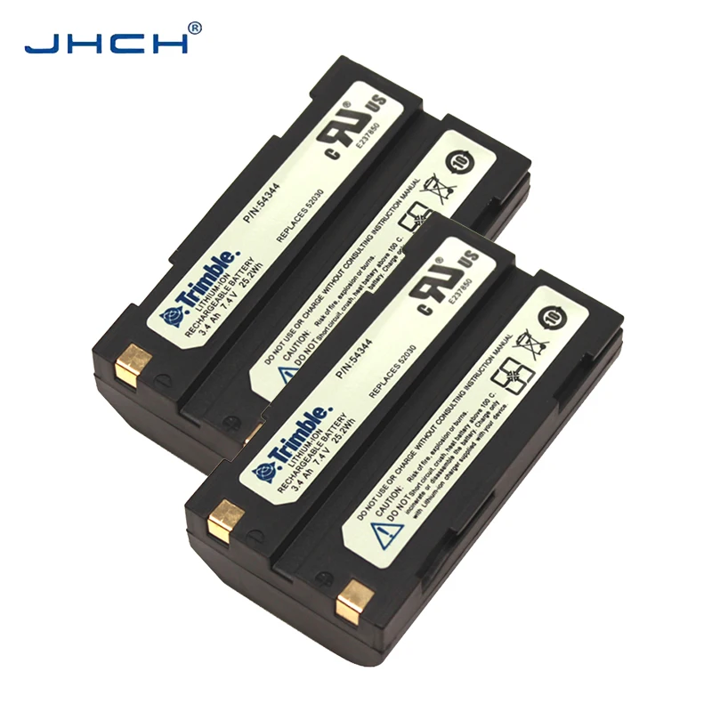 2pcs 54344 Battery for Trimble GPS 5700 5800 MT1000 R7 R8 surveying accessories