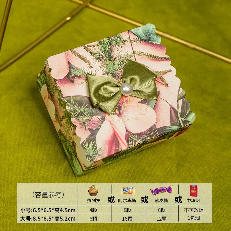 50/20pcs Wedding Favors For Guests In Bulk Navy Blue Marble Gift Box Bonbonniere Candy Treats Party Decorations With Ribbon view 6