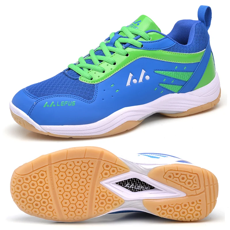 

Men Badminton Shoes 2024 High Quality EVA Muscle Anti-Slippery Training Professional Sneakers Women Sport Badminton Shoes Plus