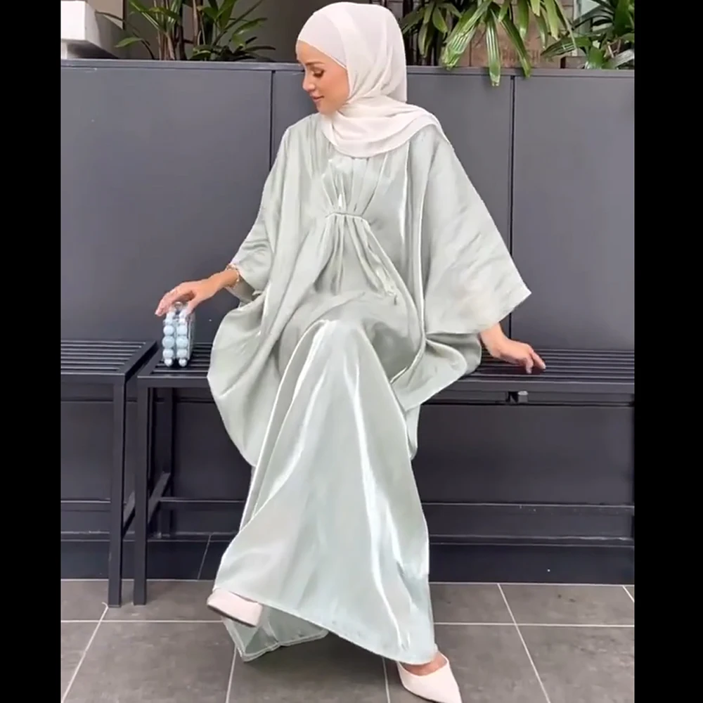 

Ид Рамадан Абая Кафтан Марокканский Халат Женщины Мусульманская Джеллаба Макси Платье Ислам Одежда Арабские Абая Дубай Кафтан Платье Vestidos