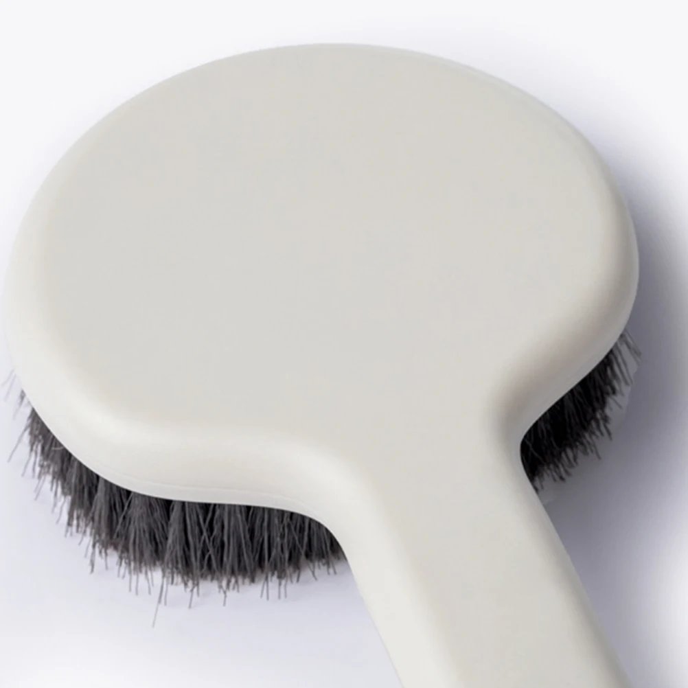 

Long Handle Bath Brush Natural Bristle Ergonomic Soft Body Scrubber For Back Rubbing Massage Exfoliating Dead Skin Removal