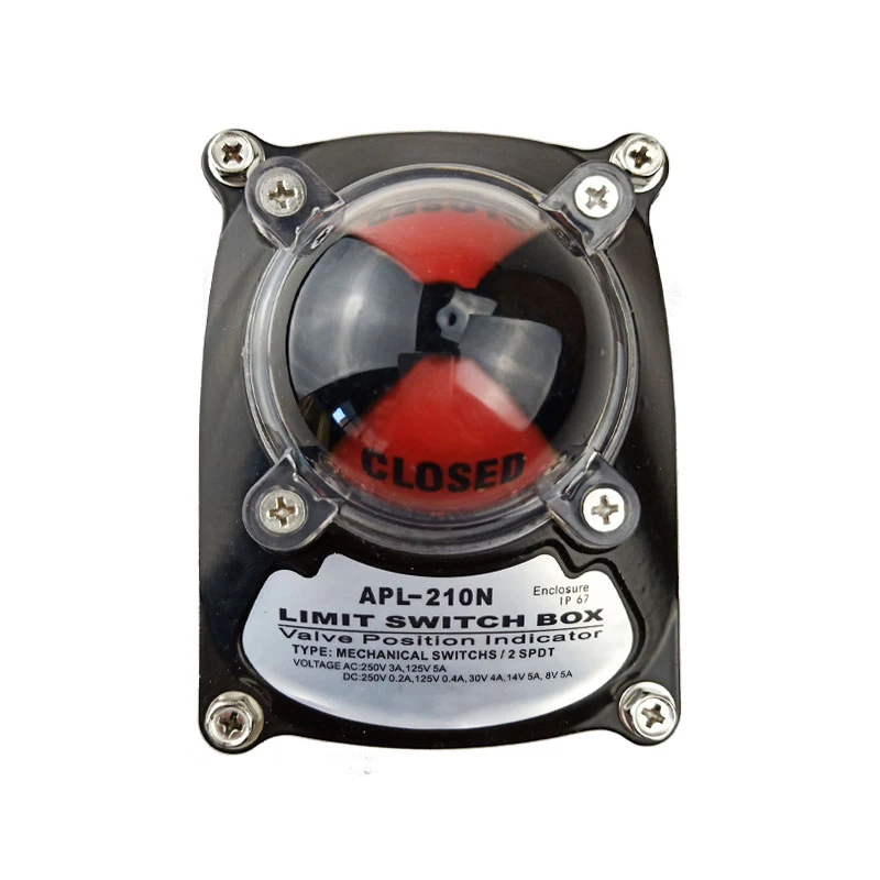 

Limit switch signal feedback device Pneumatic valve feedback device APL-210N APL310N APL410N ITS100 ITS300