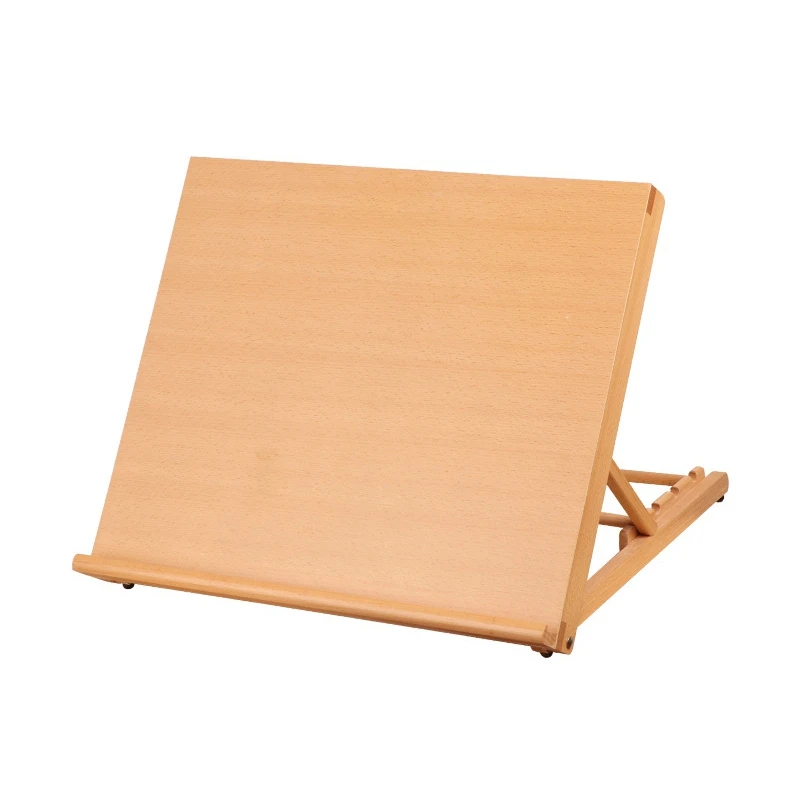 

A88M Portable Sketch Easel Desktop Easel Desktop Drawing Board Standing Easel Watercolor Oil Painting Art Supplies