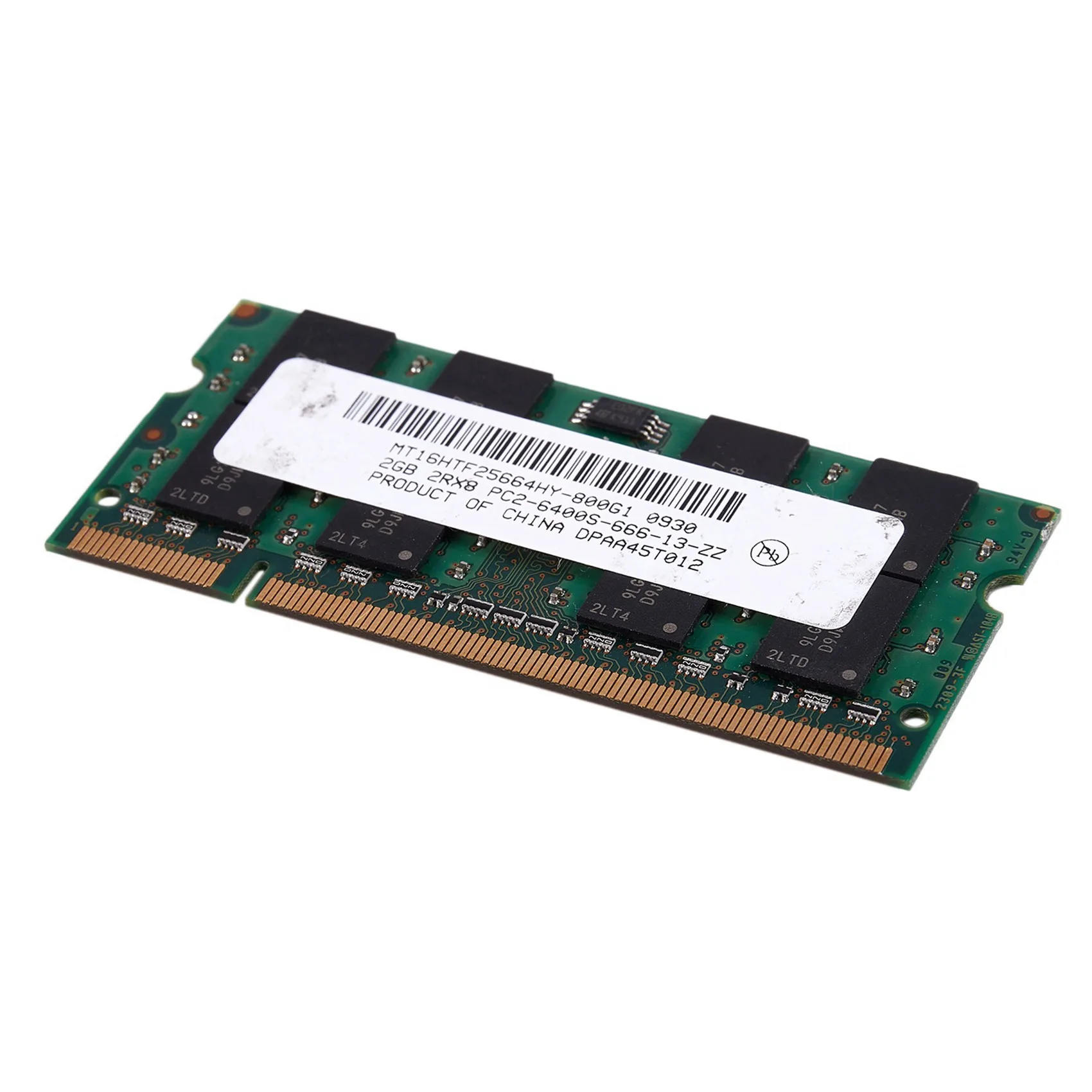 

Оперативная память Exquisite-3X 2 ГБ DDR2 PC2-6400 800 МГц 200-контактная 1,8 В для ноутбуков SO-DIMM