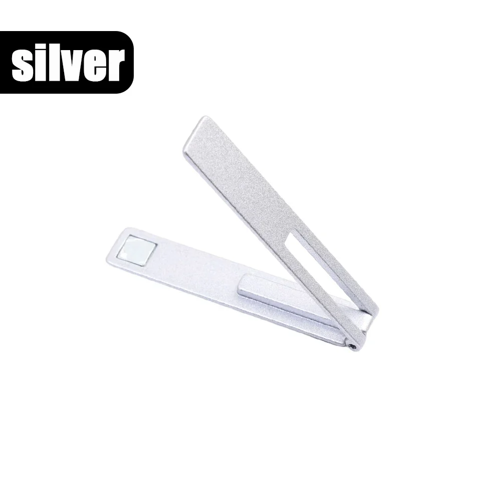 Universal Ultra-dünne Magnetische Faltbare Handy Halter Halterung Metall Legierung Desktop Handy Steht Telefon Unterstützung Ständer – Detail 12