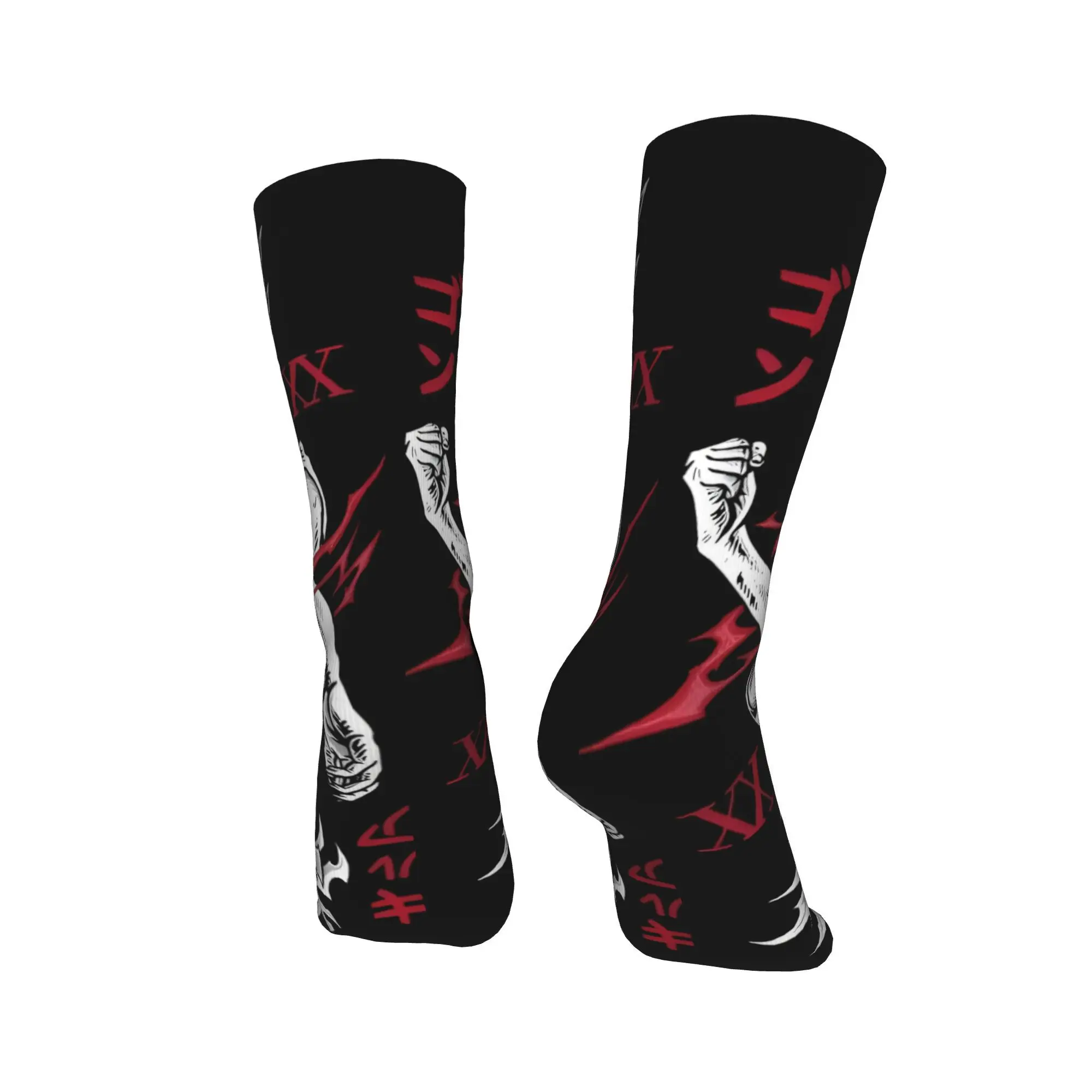 Hisoka Anime 스타킹 커플 양말 중간 부드러운 재미 있은 양말 봄 등산 미끄럼 방지 디자인 양말 생일 선물