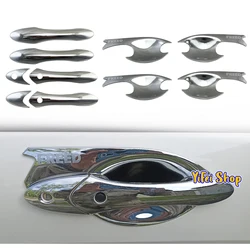 For Honda GB3 GB4 Freed 2008 2010 2012 2013 2016 New Car ABS Chrome Accessories Plated Door Handle Bowl Cover Trim Paste Style