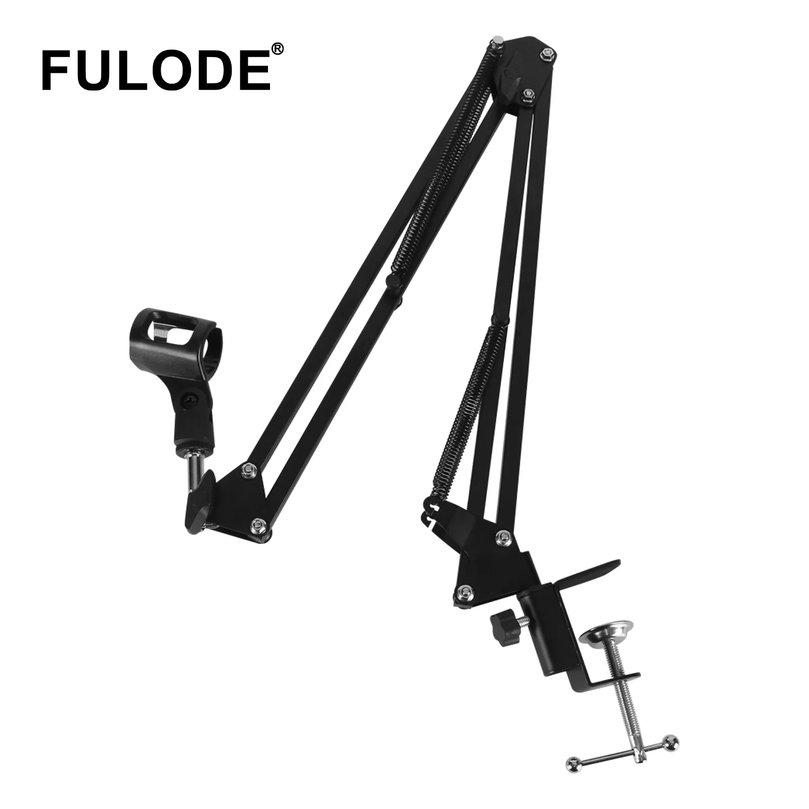 Adjustable Microphone Boom Arm, Desktop Microphone Stand, Suitable for Live Streaming, Recording, Gaming, Online Courses, Easter