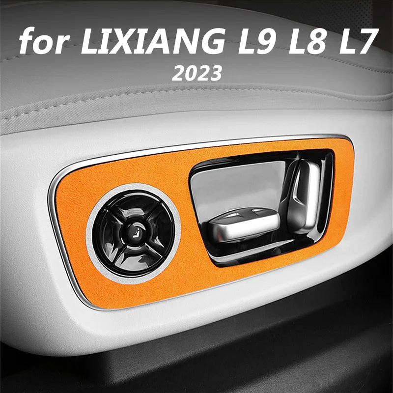 

for LIXIANG L9 L8 2023 Car interior decoration accessories, seat adjustment decoration stickers, button panel accessories