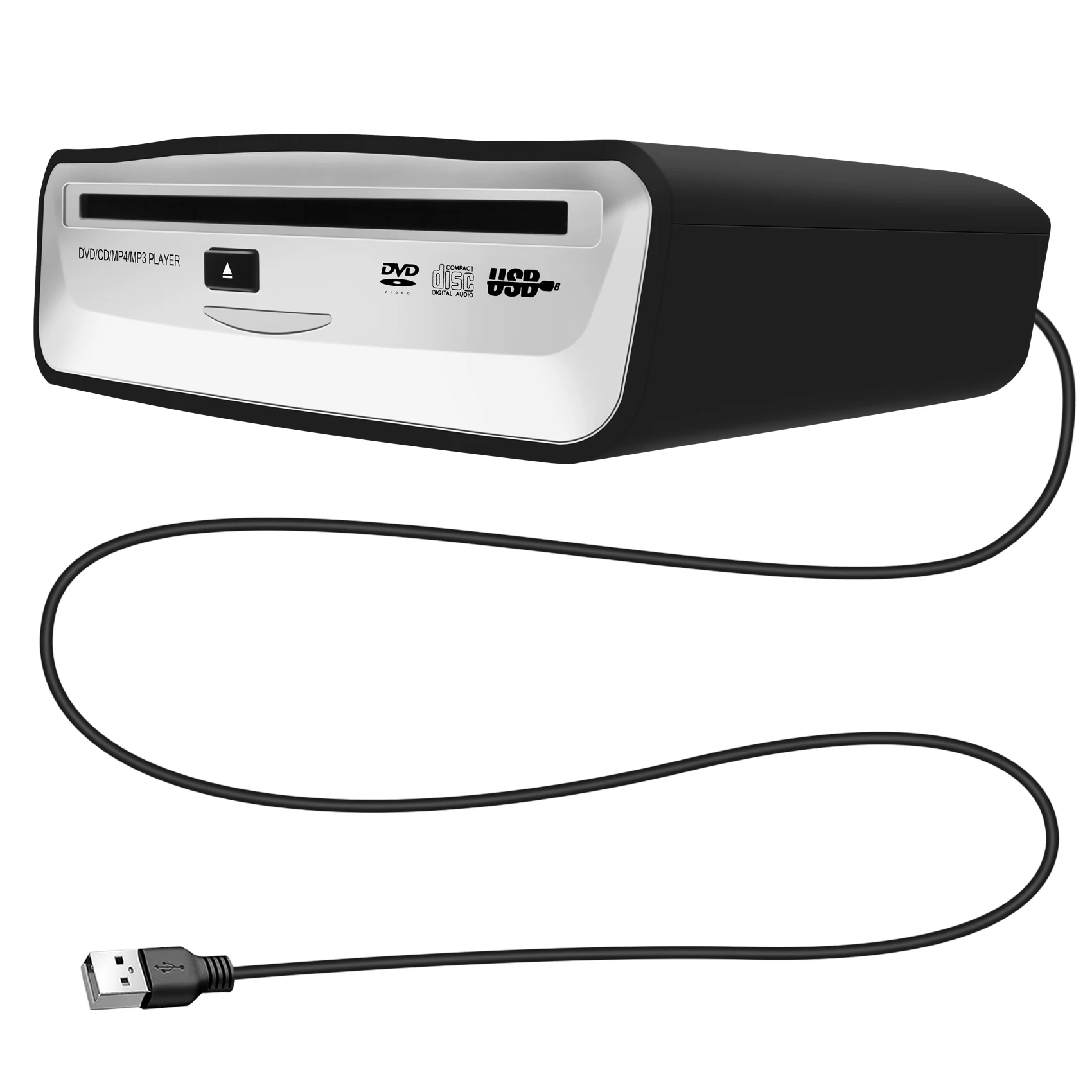 

Автомобильный радиоприемник с интерфейсом USB 2,0, CD/DVD, проигрыватель-тарелка, внешний стерео для Android