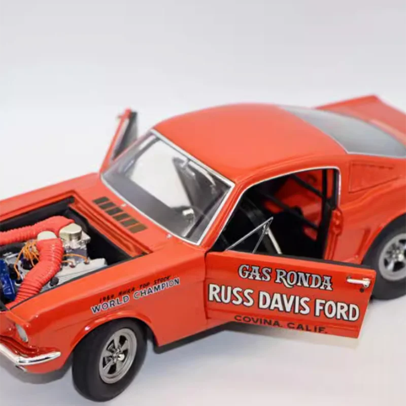 

ACME масштаб 1:18 1965 A/FX Mustang сплав имитация модели автомобиля статическая коллекция украшенные праздничные подарки игрушки сувенирный подарок