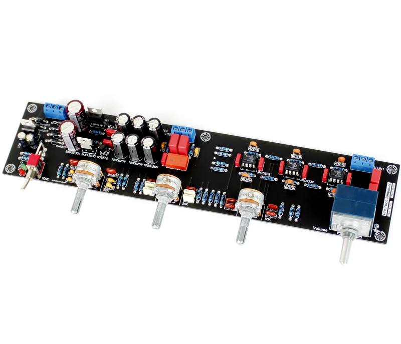 

A8 TREBLE , ALTO and BASS preamplifier luxury finished board