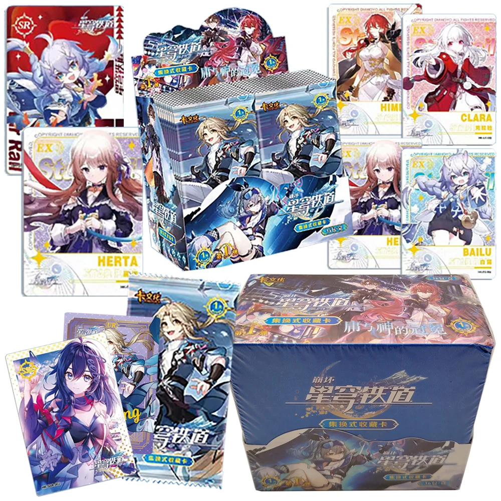 Role Playing Turn Based Combat Game Honkai Star Rail Limited Character Collection Cards Players' Hobbies Cards Peripheral Toys