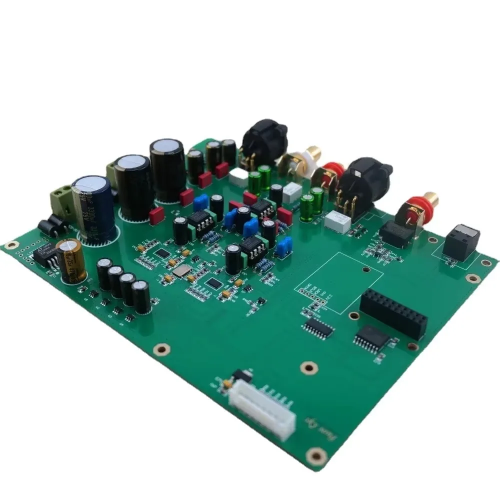 BoMaSHifi Dual Es9038q2m Dac Decoder Coaxial Fiber Usb Input Pcm384k Dsd512 With Tft Screen