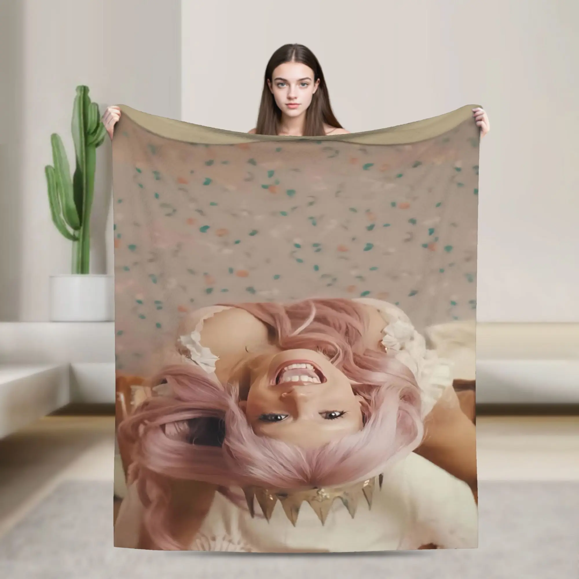 HADES SACRIFICE Melanies Martinez Merch Blankets Soft Flannel  Throw Blanket Comfortable Bedspread