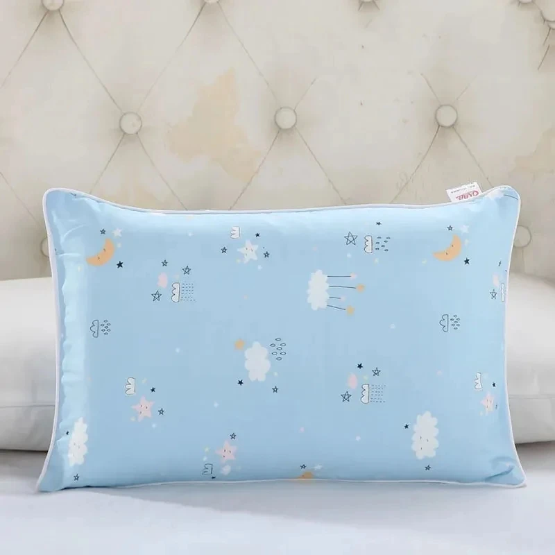 

Children's Pure Cotton Pillowcase 0-6 Years Old Kindergarten Printed Pillowcases Zipper/detachable And Washable Student pillowca