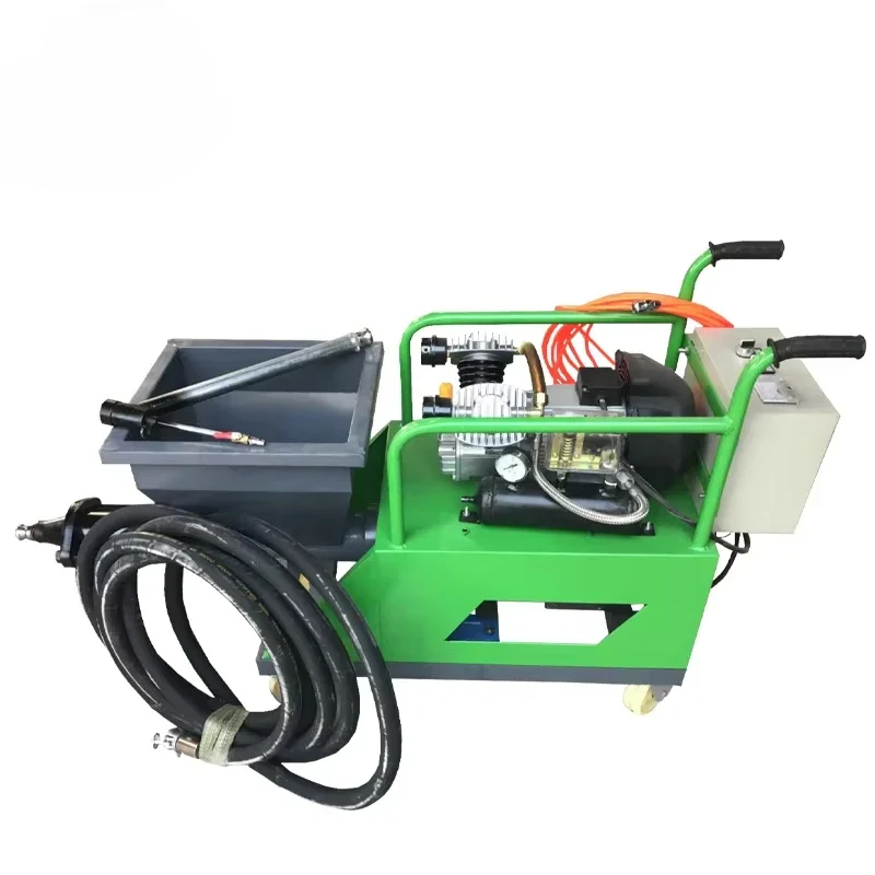 Small cement mortar spraying machine inner and outer wall plastering machine
