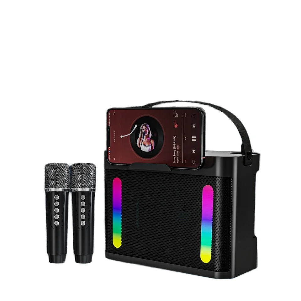 YS219 Home TV KTV Wireless Bluetooth Speaker and Wireless Microphone All-in-One YS210 Audio