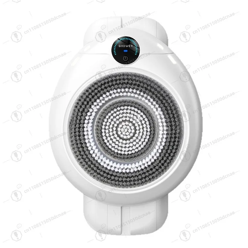 Removable Wall Hanging Auto Electric Bath Brush Intelligent Full Body Massage Exfoliator Tool For Home Shower Daily Care