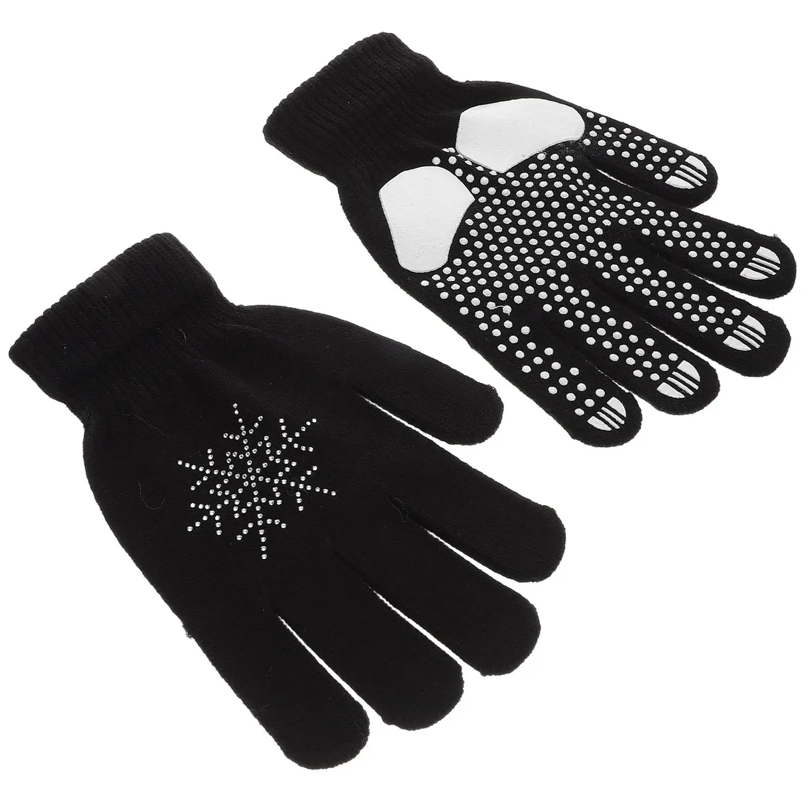 

Ski Gloves Kids Snowboarding Women Ice Skating Girls Youth Teenager Childrens Thickened Antislip Durable Comfortable Portable