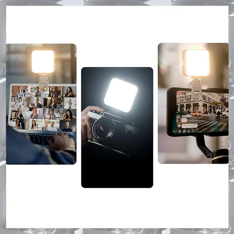 Hot Selling-LED Pocket Light Portable Rechargeable Mini Fill Light For Video Recording Makeup Camera Laptop Selfie Light,LED Poc
