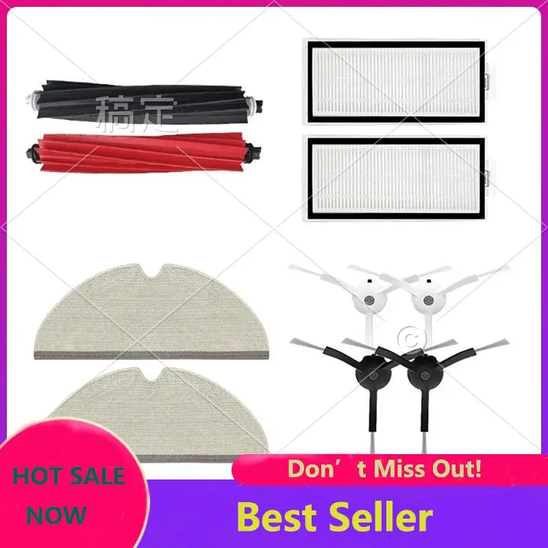 

Roller Brush Mop Cloth Hepa Filter Dust Bags For Roborock Q8 Max / Q8 Max+ Robot Vacuum Cleaner Parts
