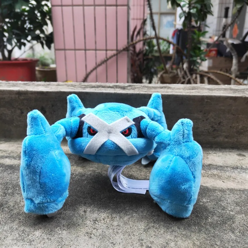 Original Anime Games Pokemon Metagross Soft Plush Toy Doll Gift For Child