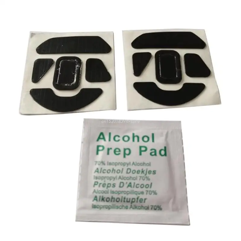 Изогнутые края коврик для мыши для ног коньки для мыши противоскользящая мышь скользит для BASILISK V3 игровая мышь