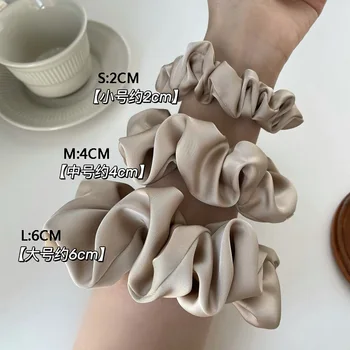 Oversized Satin Scrunchies 1