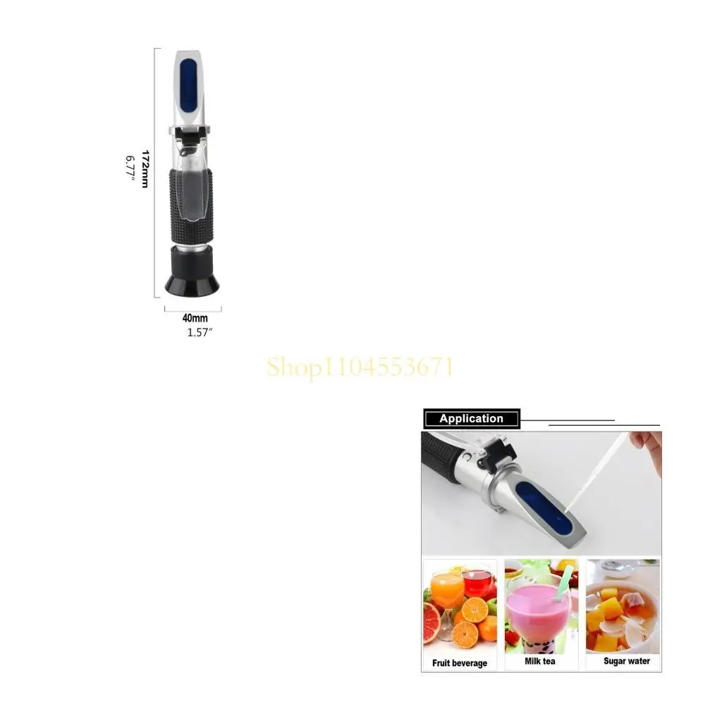 

Best Seller Lightweight Refractometer with ATC 0-32％ Liquor Content Meter Tester