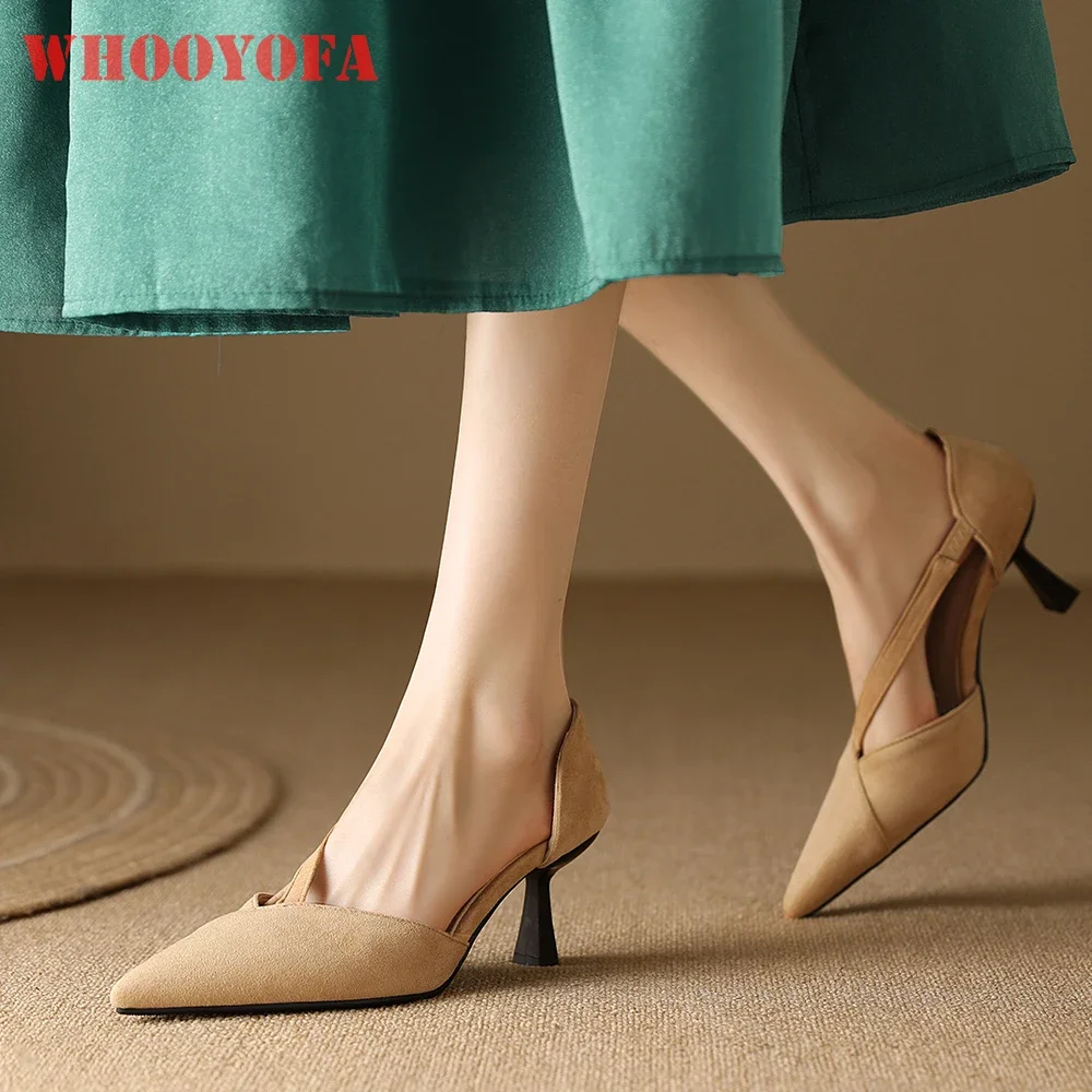 

New Summer Sweet Black Apricot Women Nude Sandals 3 Inch High Heels Office Lady Shoes Plus Big Small Size 11 32 43 46 48