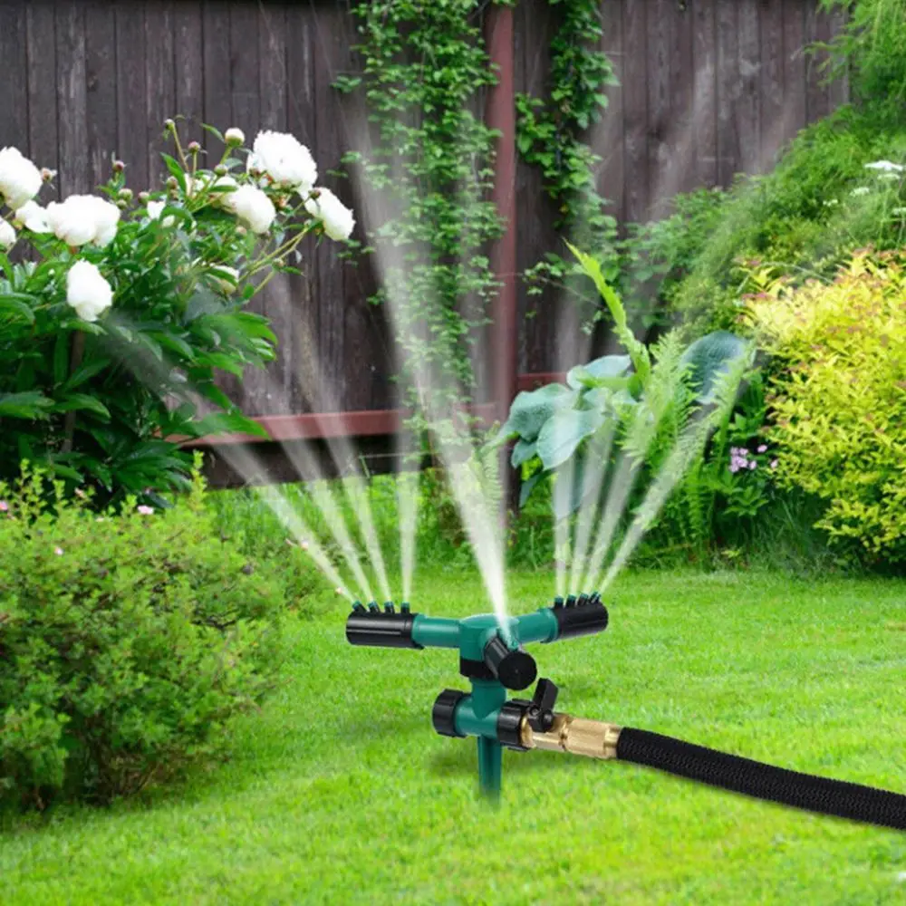 

Garden Sprinkler 360° Rotation Irrigation Watering System Automatic Agriculture Lawn Farm Greenhouse Plant Watering Sprinkler