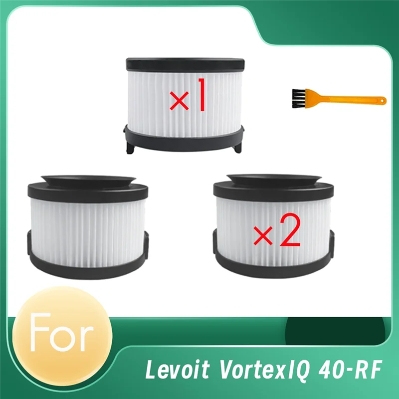 2 مرشحات مسبقة و1 مرشحات ما بعد مع فرشاة تنظيف لمرشح منظف منزلي Levoit Vortexiq 40-Rf-CLIM #1