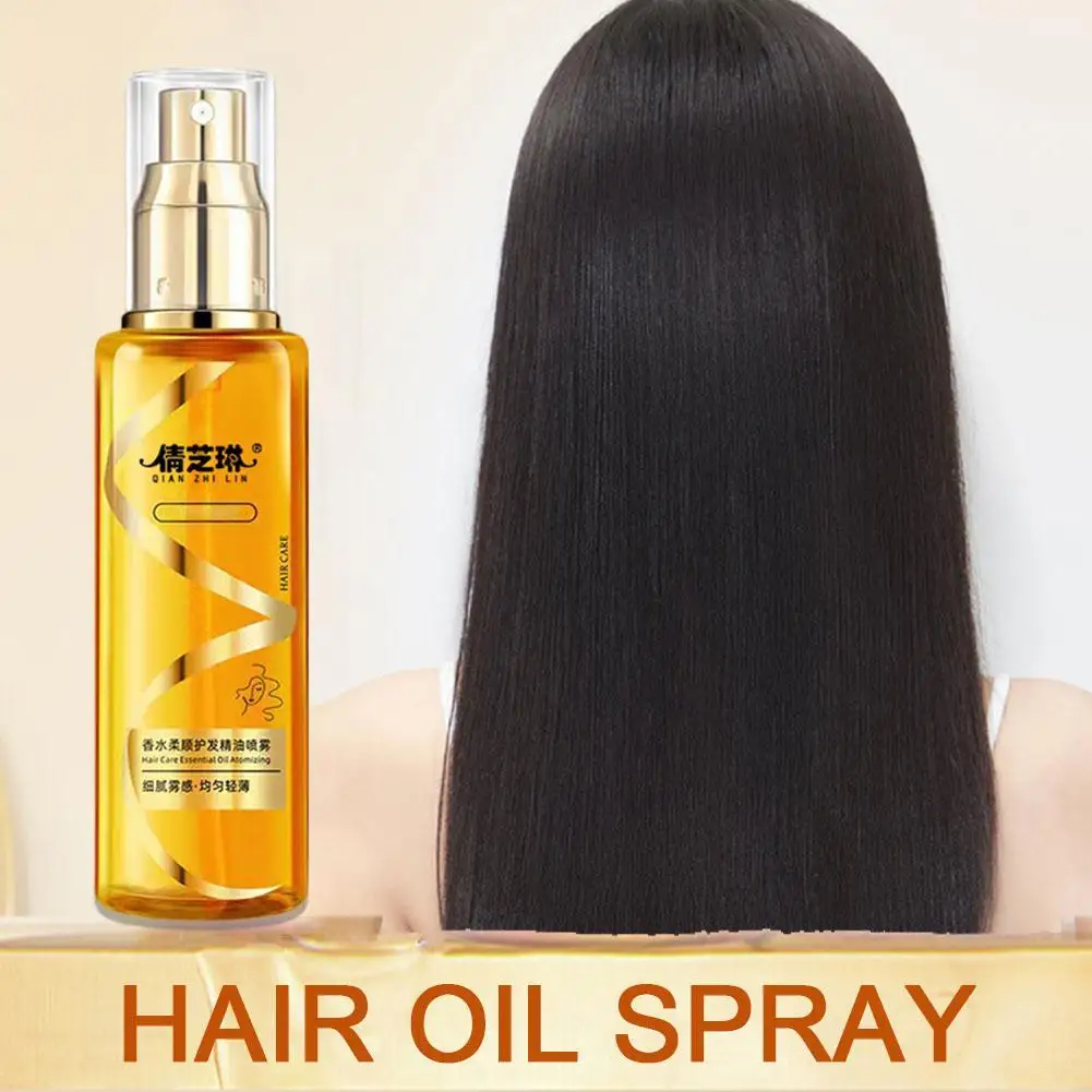 100ml Fragrance Hair Care Essential Oil Spray Improve Dryness Hair Tonic Moisturizing Deep Nourishing Hair Tail Hair Oil Spray