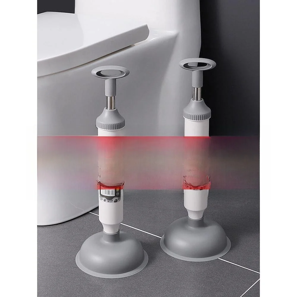 

Powerful Toilet Plunger Siphon Household Bathroom Drain Cleaner Tool Strong Suction Pipe Blocking Device Toilet Maintenance