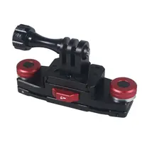 Clip de mochila de liberación rápida, placa de bloqueo en V, Clip de cinturón de cintura, abrazadera de correa de hombro para cámara de acción GoPro OSMO Sjcam XiaoYi Insta360