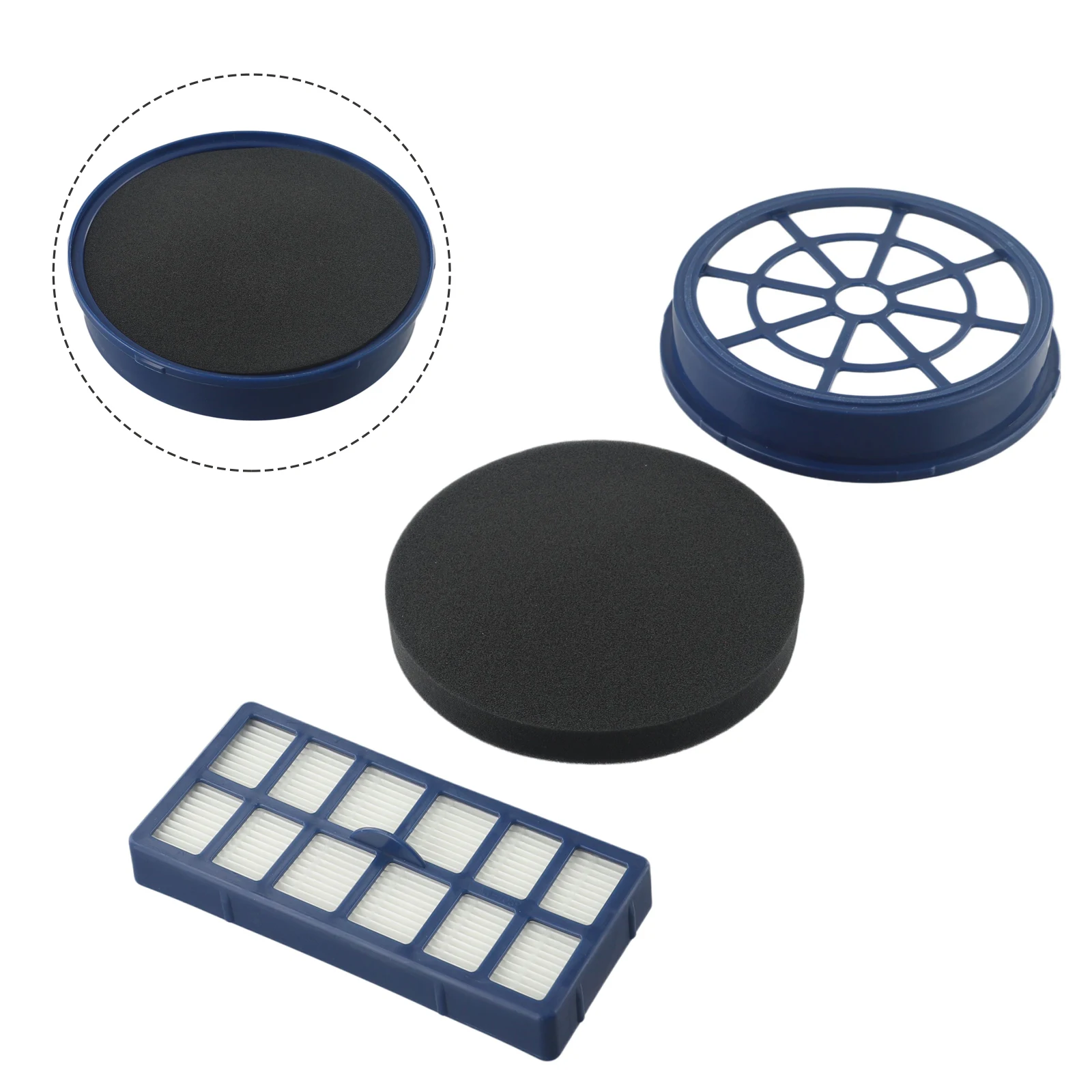 1 Set Pre-motor Filter Post Motor Exhaust Filter U81-35601724 For Hoover BR2020012 BR30PET 011 Vacuum Cleaner Replace Parts