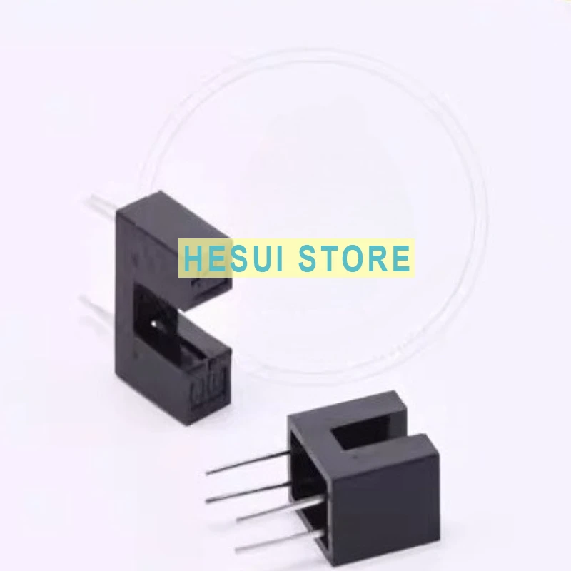 10PCS H92B4 emitter photoelectric switch, photoelectric sensor, slot type optocoupler slot width 4mm photoelectric interrupter