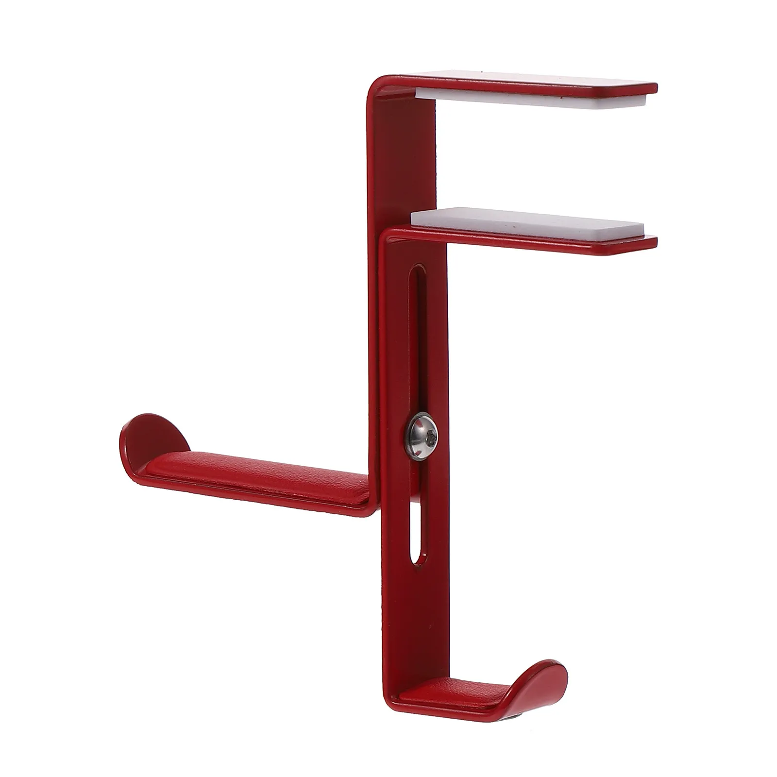 Compact Adjustable Headphone Holder Clamp for Under Desk Use Metal Construction Desktop Headset Hanger Hook Organizer Stand