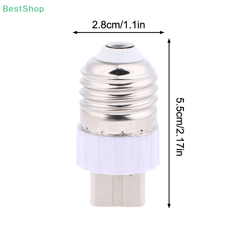 

❤Light Bulb Socket Adapter Converter E27 To G9 Ceramic Lamp Holder 1/6Pcs