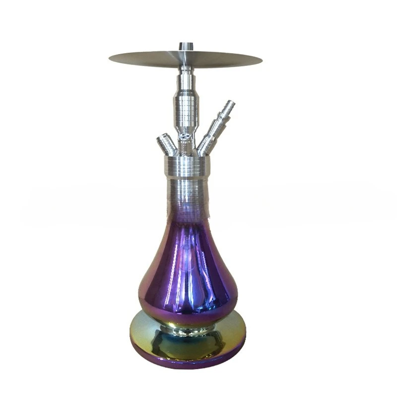 Medium Internet celebrity stainless steel four pipe shisha, bar