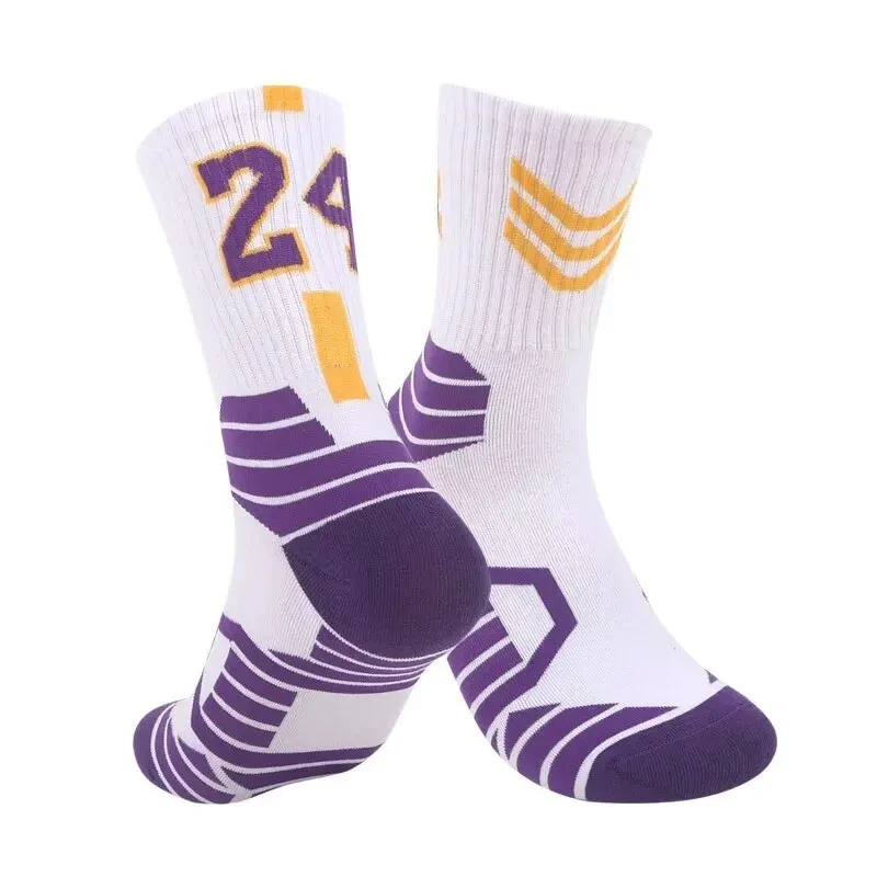 Professional Basketball Socks Men Thickened Mid-calf Children Anti-slip High-calf Towel Bottom Sports Socks Polypropylene Fabric