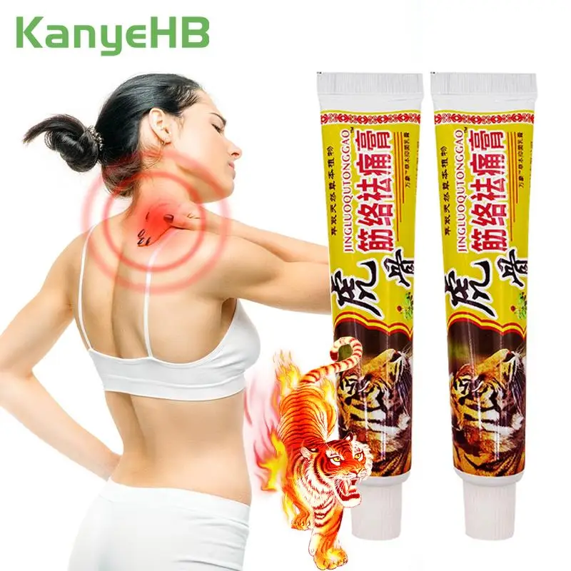 

2pcs Tiger Balm Pain Relief Cream Relax Muscles Improve Joint Flexibility Lumbar Knee Pain Arthritis Treatment Ointment A223