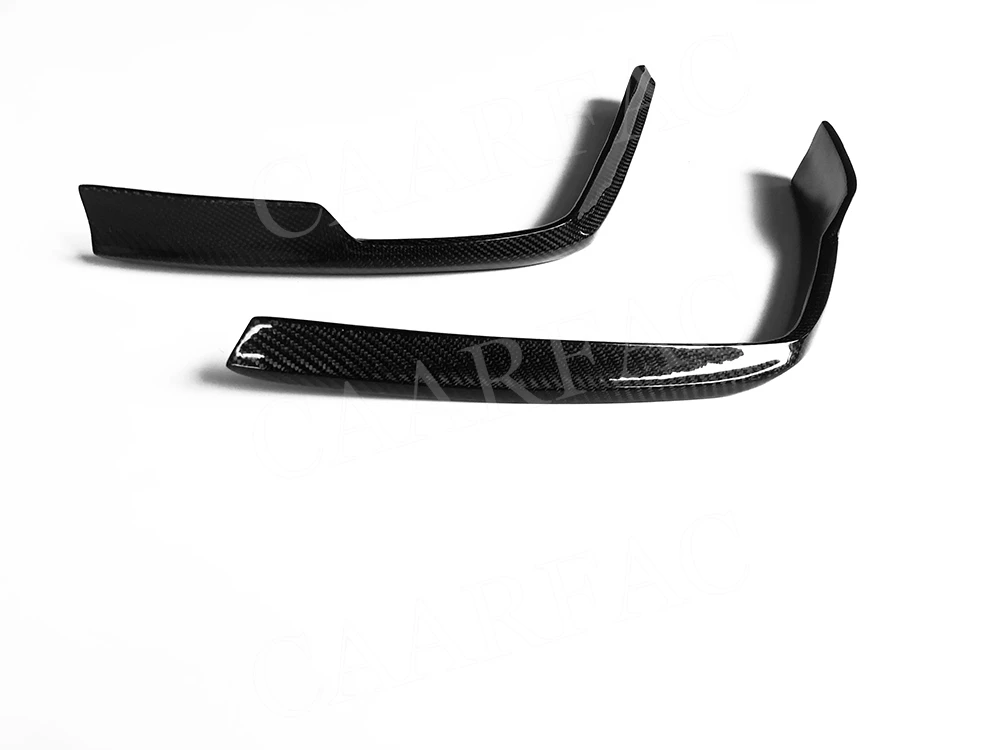 Carbon Fiber Car Front Bumper Air Vent Canards Spoiler Splitter Winglet for Toyota SUPRA A90 A91 MK5 J29 2020-2025 FRP - view 2