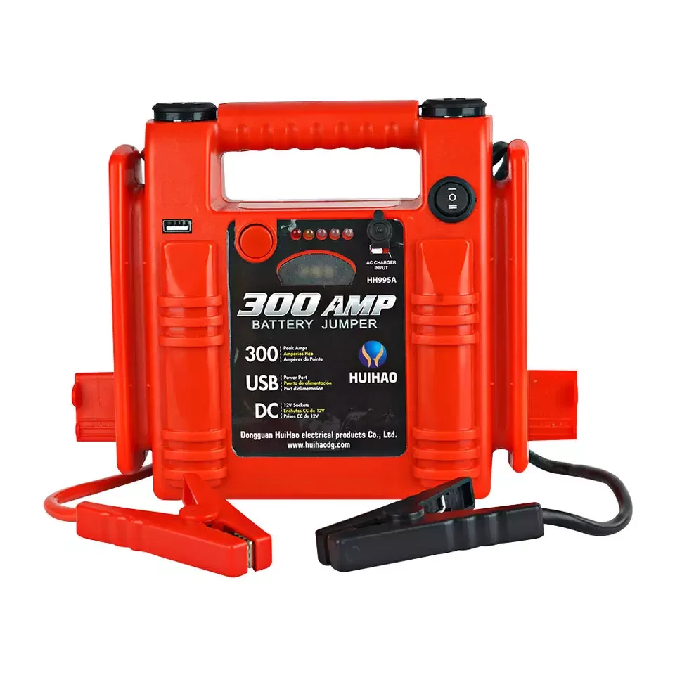 12V 10000mAh 600A AGM Sealed Lead-Acid Battery Jump Starter LED Light Digital Screen Power Bank for Car/Truck/Motorcycle