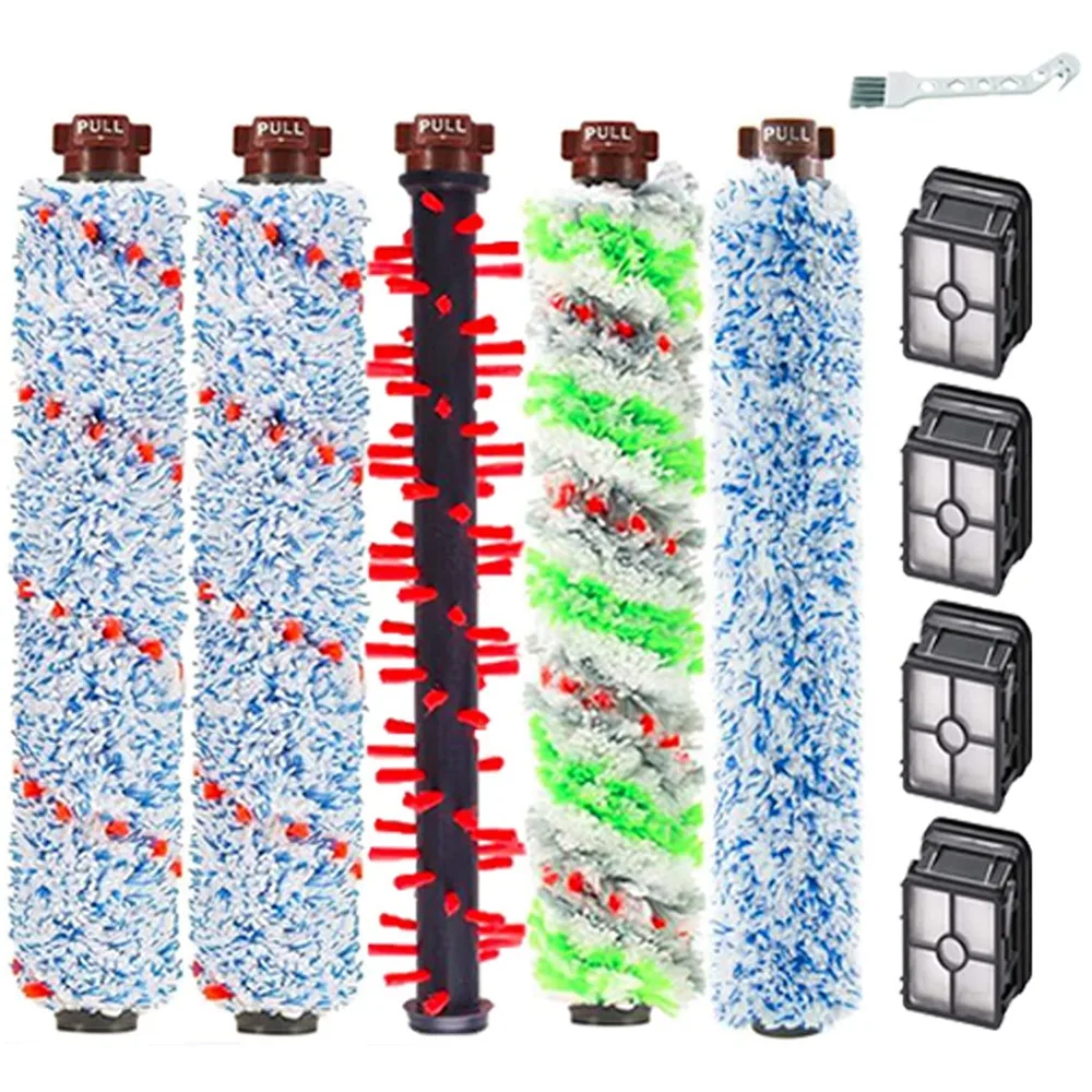 INLIG-Multi-Surface Pet Brush Rolls&Filters Replacement For Bissell Crosswave 1785 2303 2304 2305 2306 2551 2328 Series Vacuum
