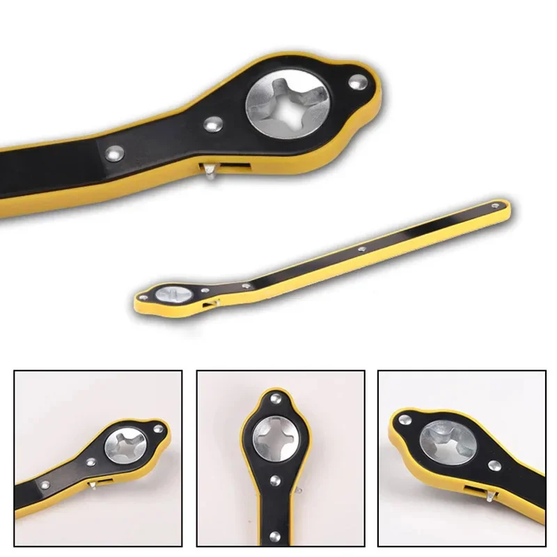 Truck Jack labor-saving wrench ratchet wrench labor-saving hand rocker scissors tire unloading tool for car