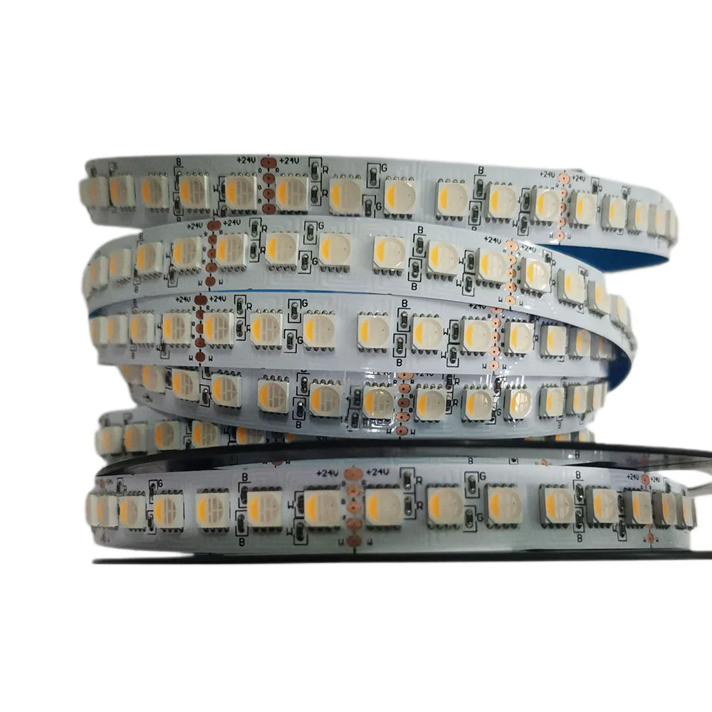 

Светодиодная лента 5м DC12V 24V RGBW RGBWW RGBNW SMD5050 60/96/120 светодиодов/м, высокая яркость, гибкая, RGB+белый 3000K 4000K