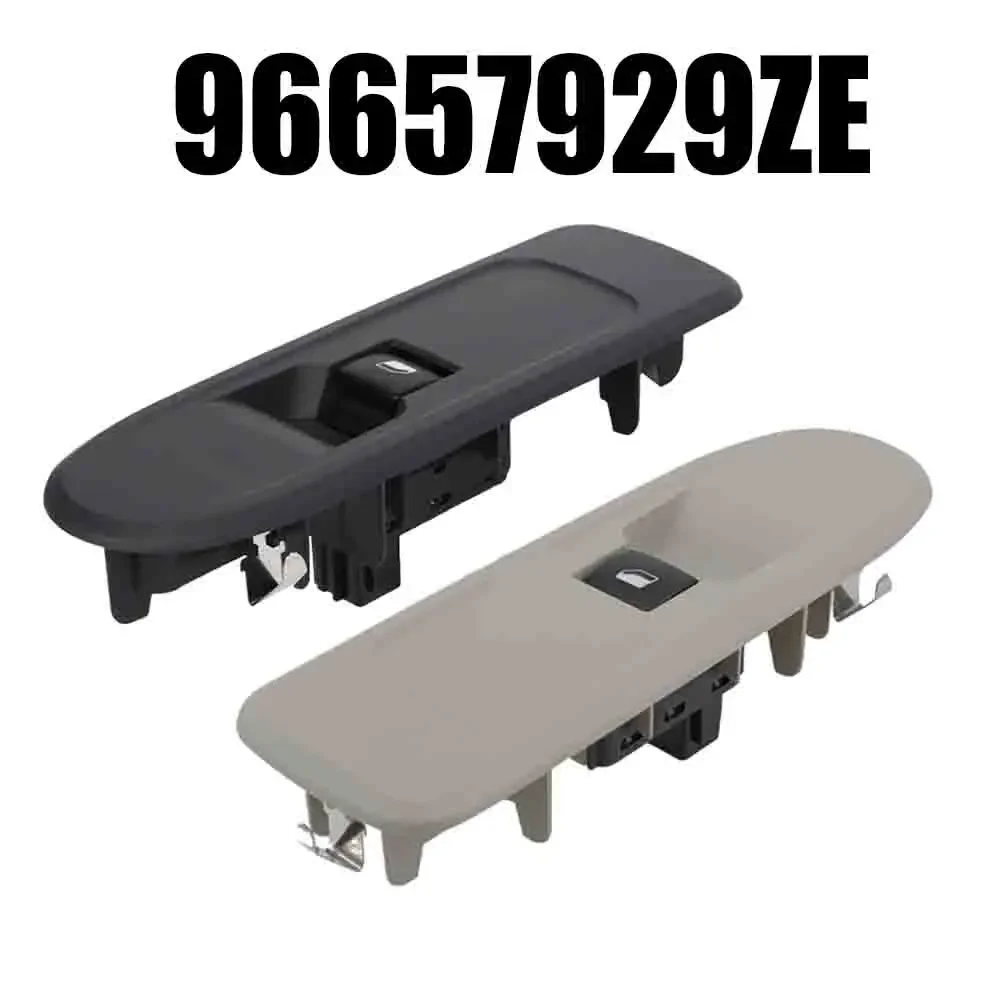 

Car Window Control Switch Passenger Side For 208 308 2008 408 96657929ZE Black Gray Plastic Power Window Control Switch